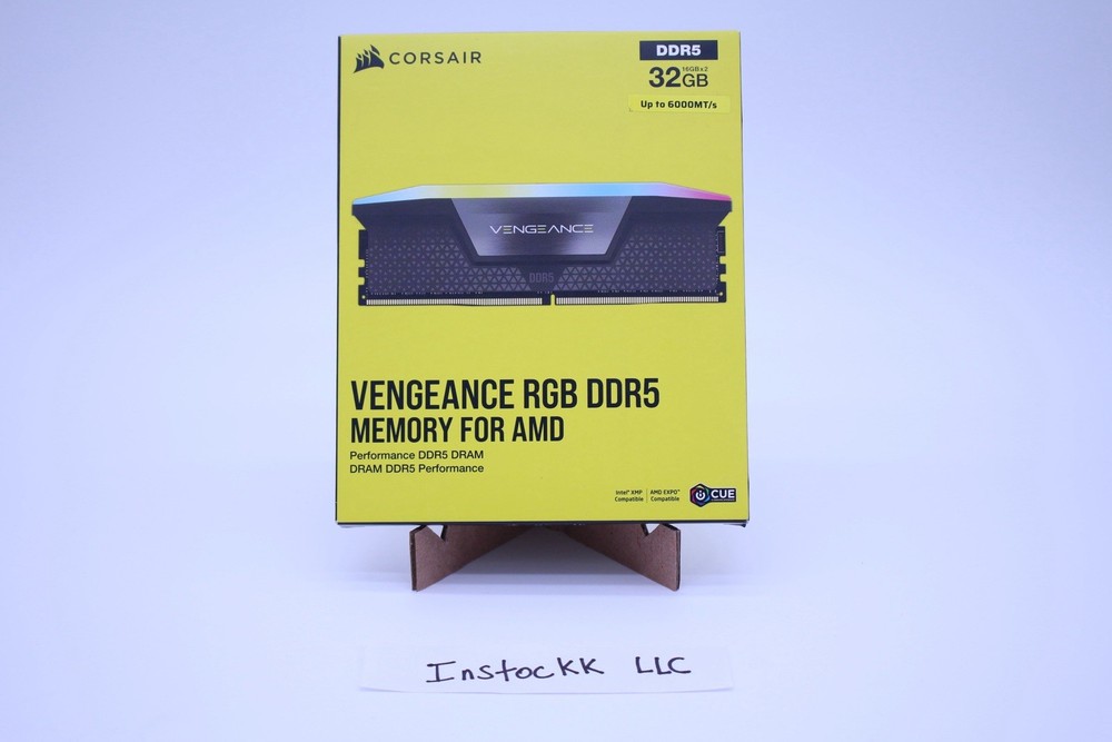 Corsair Vengeance RGB DDR5 32GB (2x16GB) 6000MHz DIMM Intel XMP Ready
