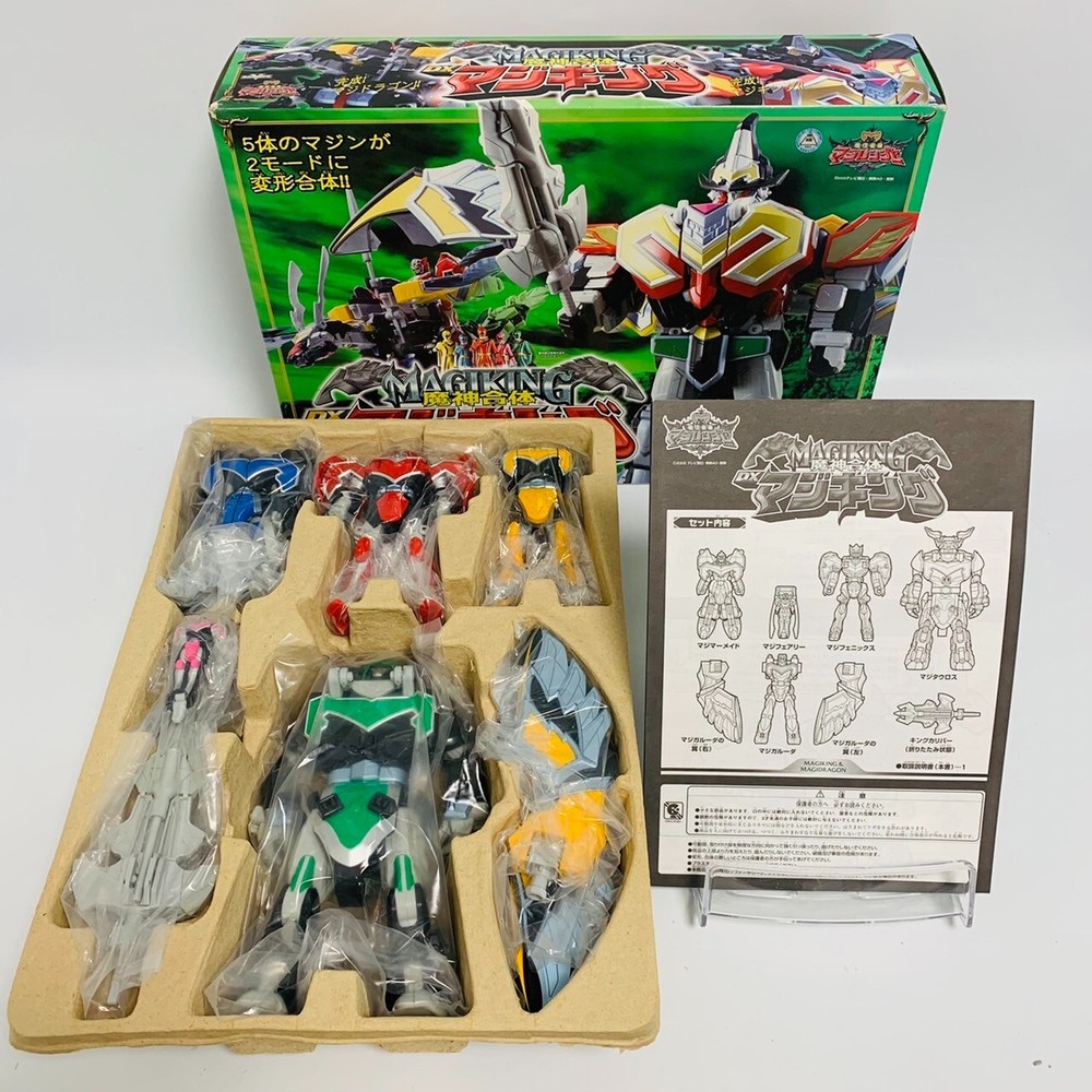 Power Rangers Mystic Force Magiranger DX MagiKing Megazord BANDAI Tokusatu BOX