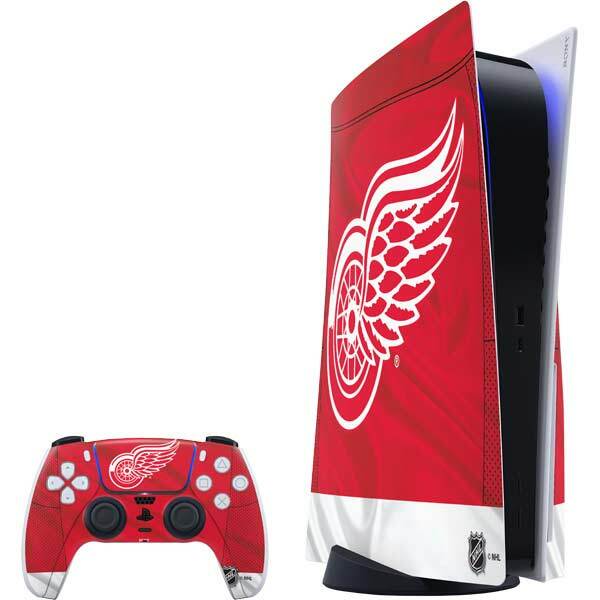 NHL Detroit Red Wings PS5 Bundle Skin - Detroit Red Wings Home Jersey