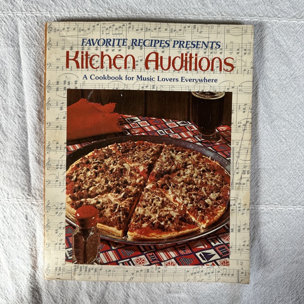 Kitchen Auditions Favorite Recipes Vintage Book