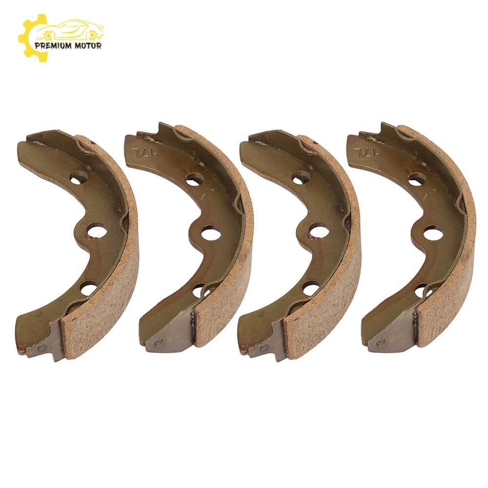 4 Club Car Brake Shoes 1981-1994 Gas & Electric Golf Cart Replacement