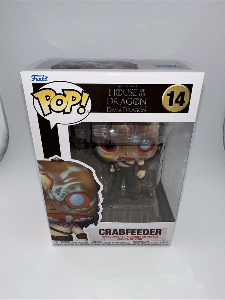 Funko POP! - House of the Dragon #14 - Crabfeeder - New + Protector