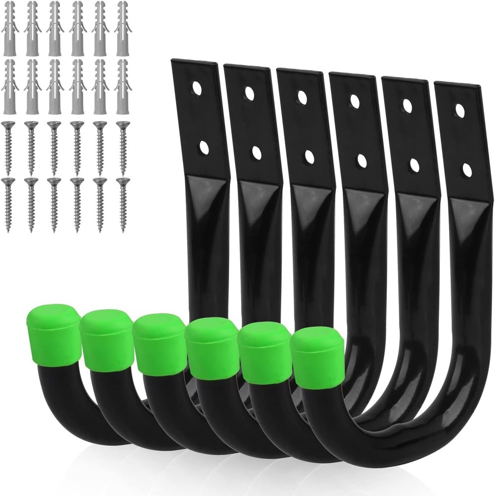 SWANLAKE Heavy Duty Garage Wall Hooks for Storage Organization