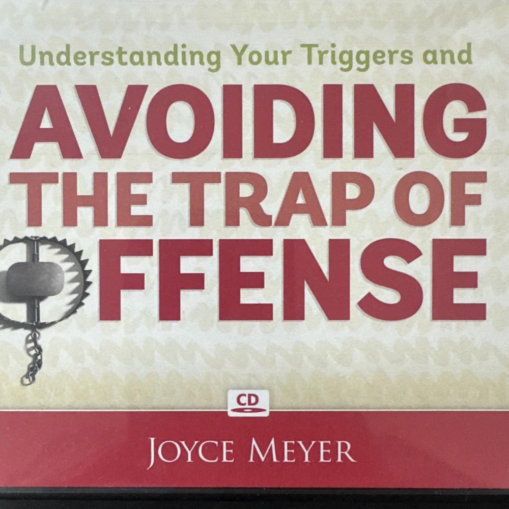 Understanding Your Triggers Avoiding the Trap of Offense by Joyce Meyer 4 CD Set