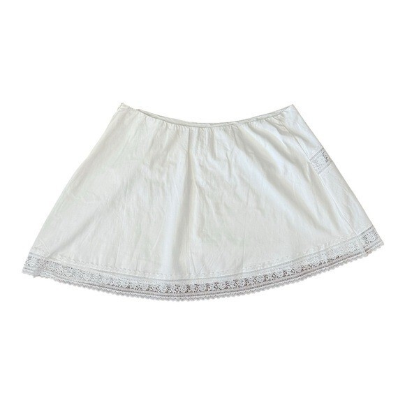 ANTHROPOLOGIE Mare Mare Lace Trim Craft Mini Skirt Size 1X NEW