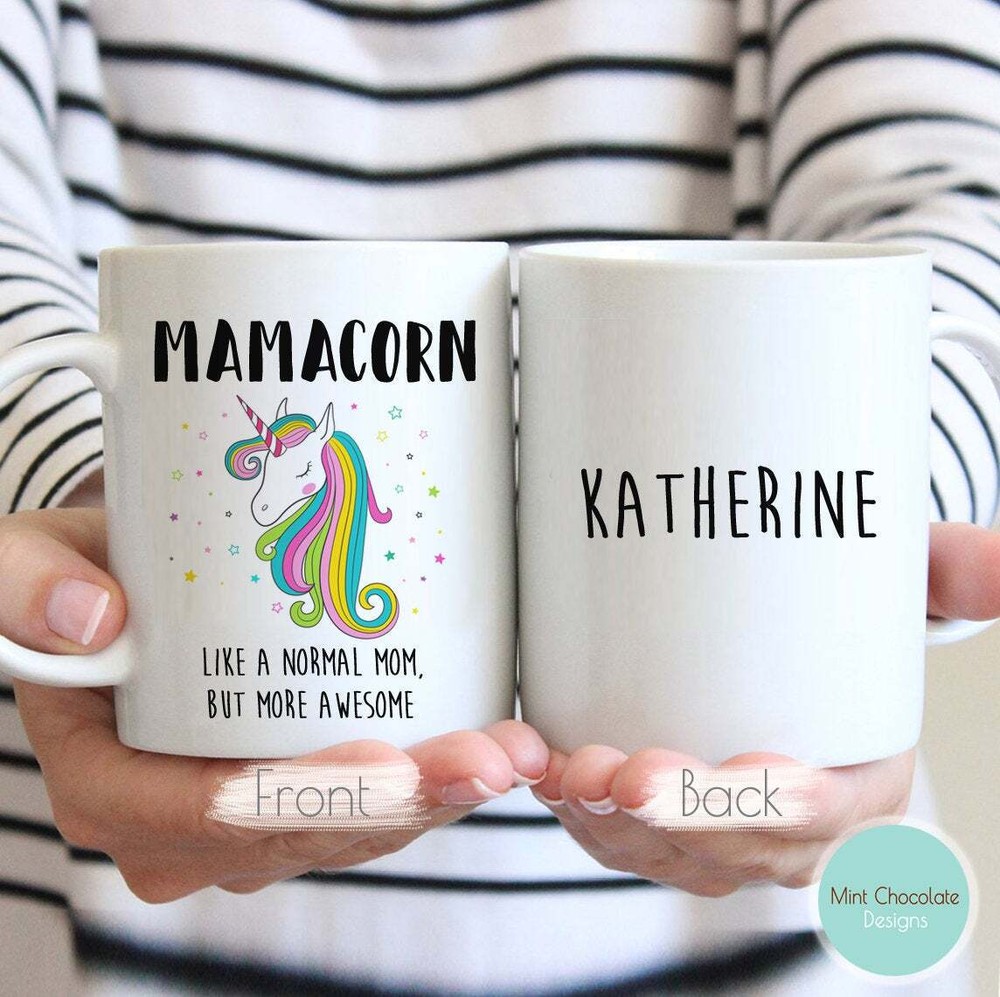 Funny Unicorn Gift for Mom - Perfect Mother's Day Present from Mamacorn