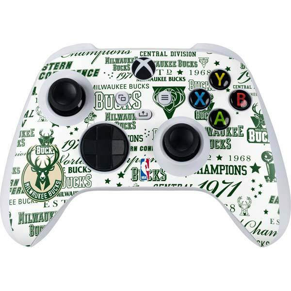 NBA Milwaukee Bucks Xbox Series S Controller Skin