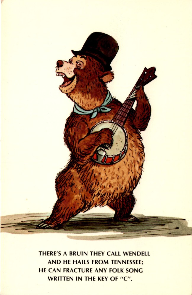 Vintage Frontierland at Magic Kingdom Disney World Tennessee Postcard