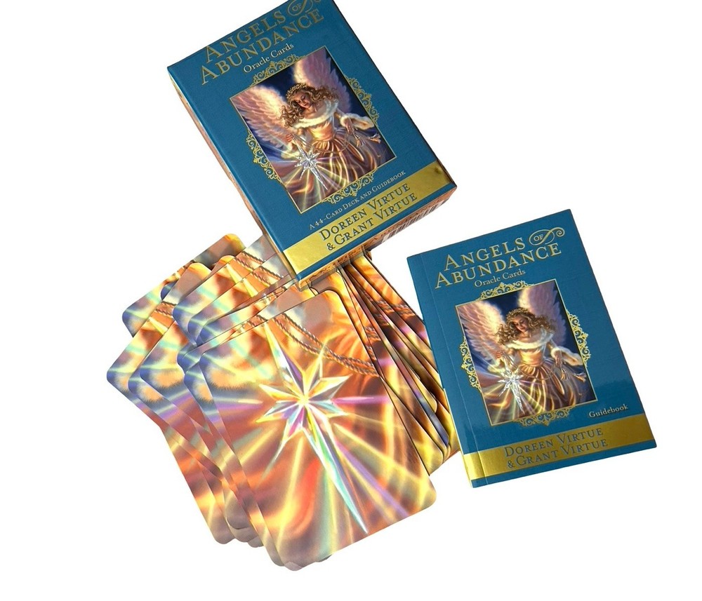 Angels of Abundance Oracle Cards by Doreen and Grant Virtue 44 Cards & Guidebook