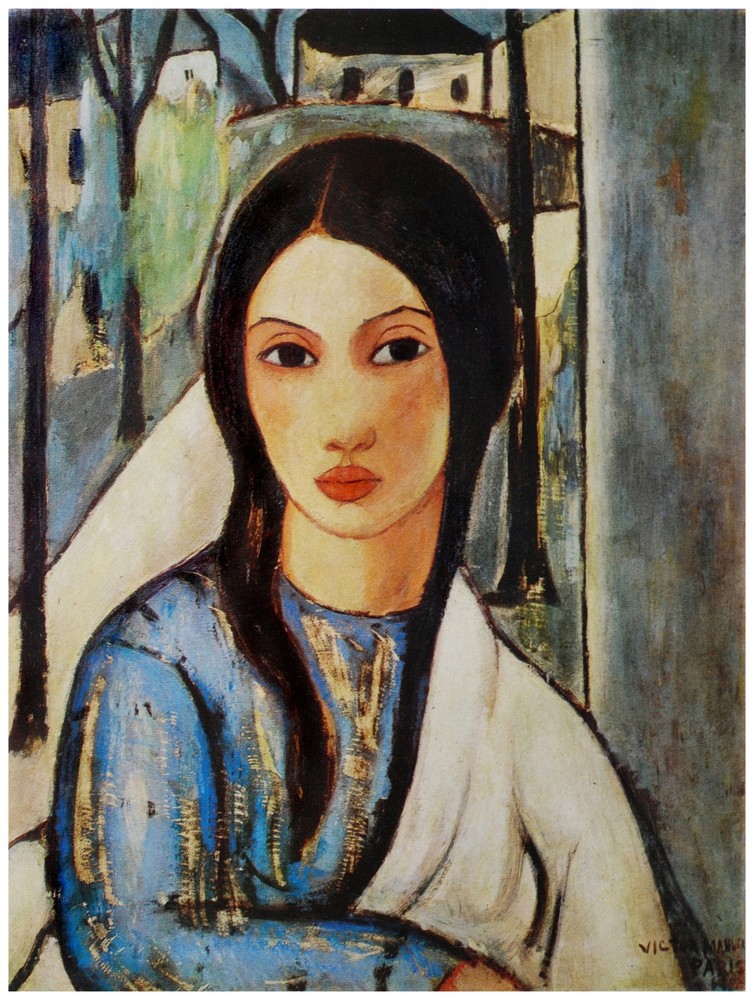 Decor Beauty painting Poster. Fine Graphic Art. Lady's drawing Wall Design 1342