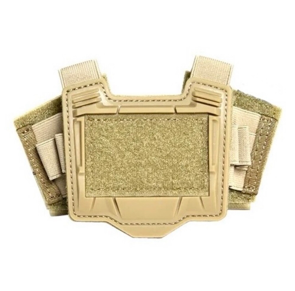Coyote Brown Combat Helmet Counterweight Pouch for ACH ECH Exfil No Weights-image