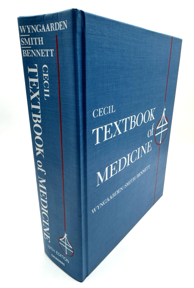 Cecil Textbook of Medicine (1992) James Wyngaarden 19th Edition W. B. Saunders
