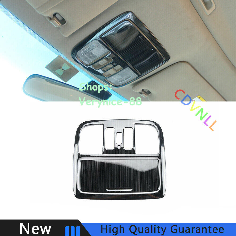 For Honda Accord 2008-2013 Black Titanium Front Reading Light Lamp Frame Trim 1X