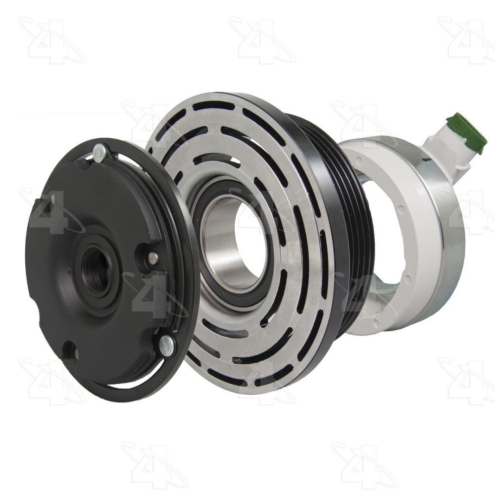 A/C Compressor Clutch 4 Seasons For 2001-2002 Chevrolet Express 3500