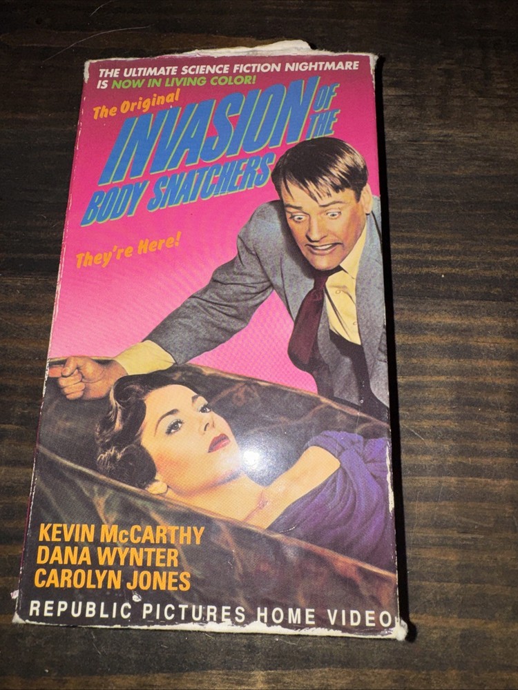 Invasion of the Body Snatchers (VHS, 1988) Kevin McCarthy, Dana Wynter