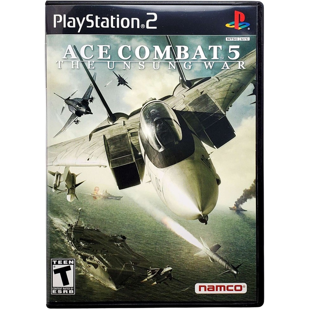 Ace Combat 5 Unsung War - Sony Playstation 2 PS2 Pristine Tested 1Y Guarantee-image