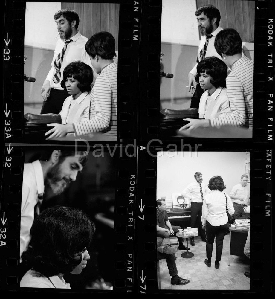 1967 Aretha Franklin Tom Dowd Atlantic Records NYC Soul 35mm 4 Negative Lot A743