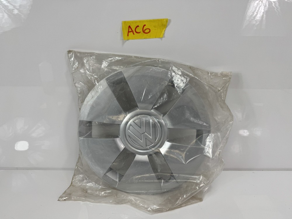 Genuine Volkswagen UP Wheel Cover Trim 1S06011471ZX Black ABS