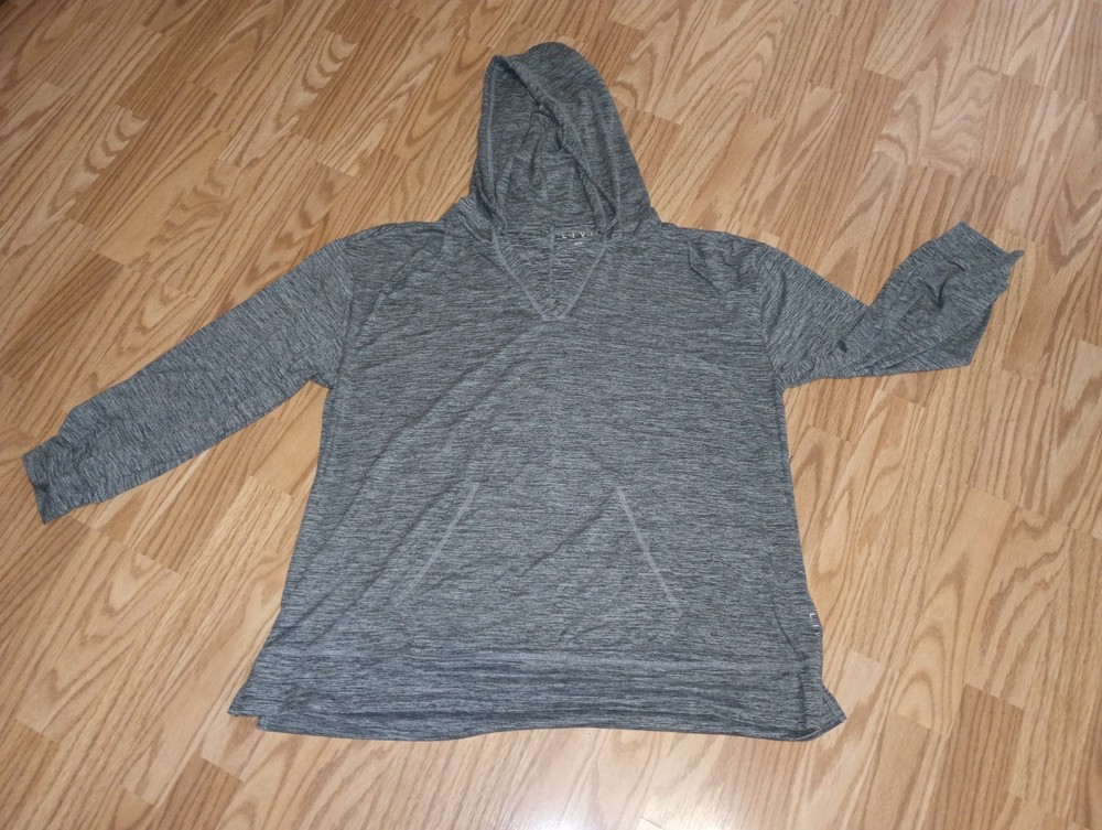 LIVI For Lane Bryant Active Hoodie. Lightweight. Gray. 18/20