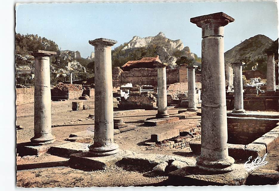 Postcard Les Anqiques de Glanum Saint Rémy de Provence France
