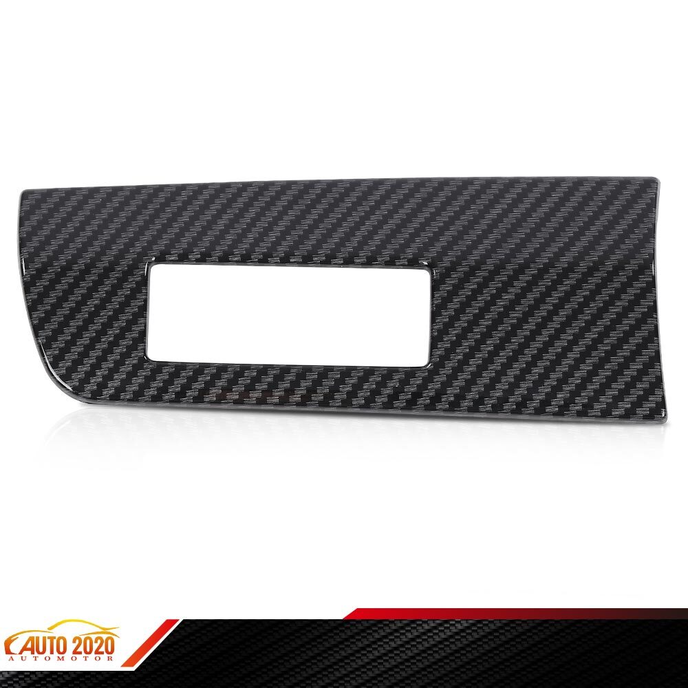 Carbon Fiber Heads Up Display Panel Cover Fit For 2020-23 Chevy Corvette C8