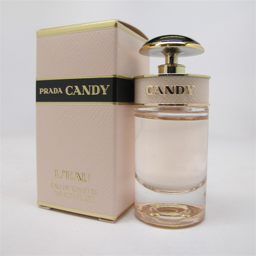 PRADA CANDY L'EAU by Prada 7 ml/ 0.24 oz Eau de Toilette Miniature Splash NIB