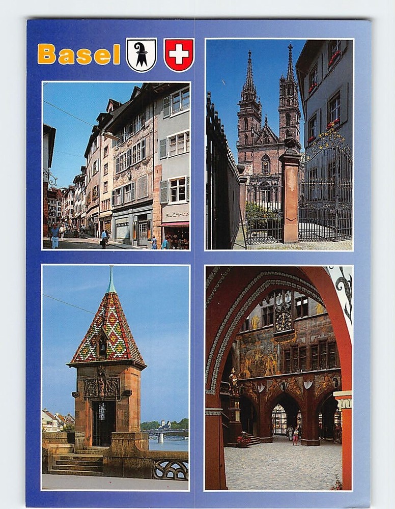 Postcard Basel Switzerland