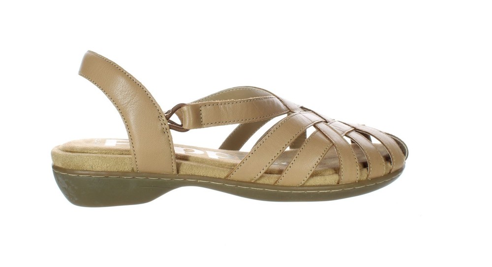 Hush Puppies Womens Ridley Fisherman Brown Sandals Size 8 (7732776)