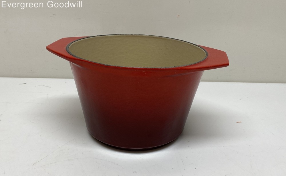 Le Creuset Enameled Cast Iron High Walled Pot No Lid