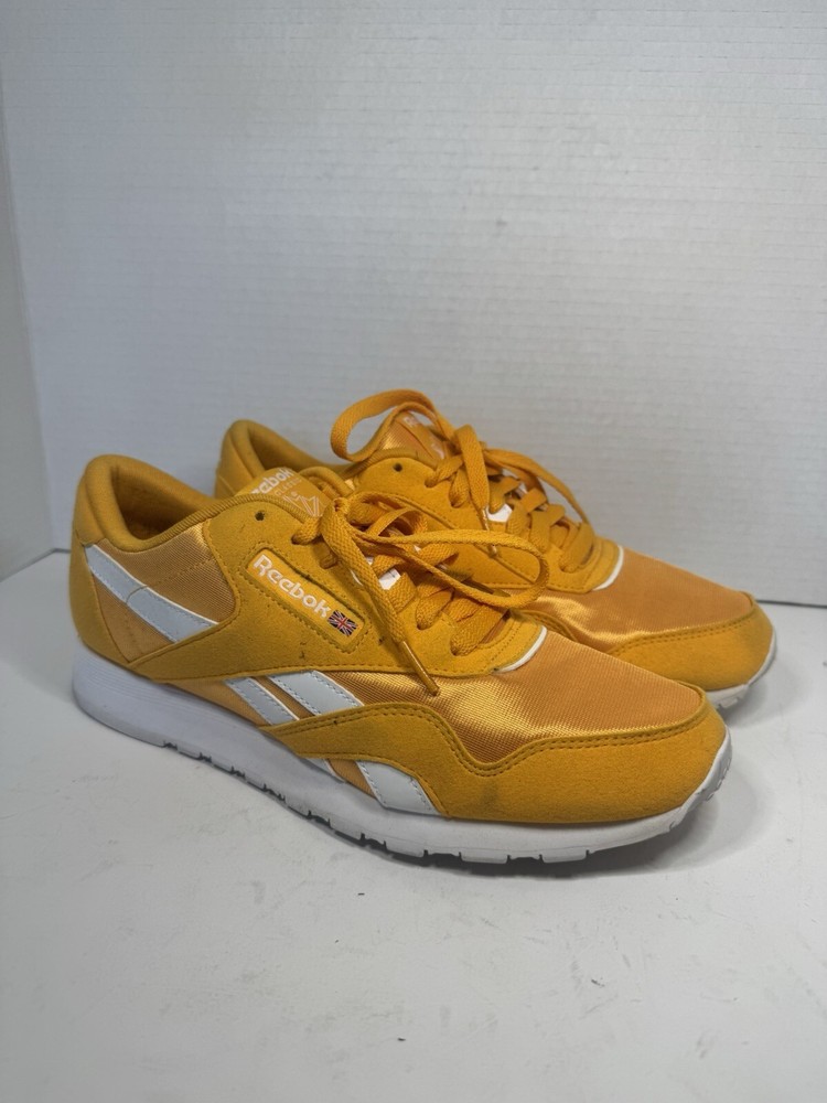 Reebok Lifestyle Classic Nylon Orange -  Size 8 Men's