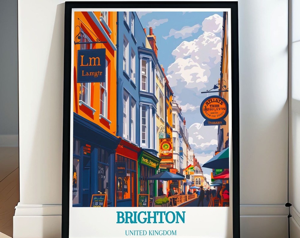 Wall Art Print Of The Lanes Discover The Lanes Through Our Exclusive Travel