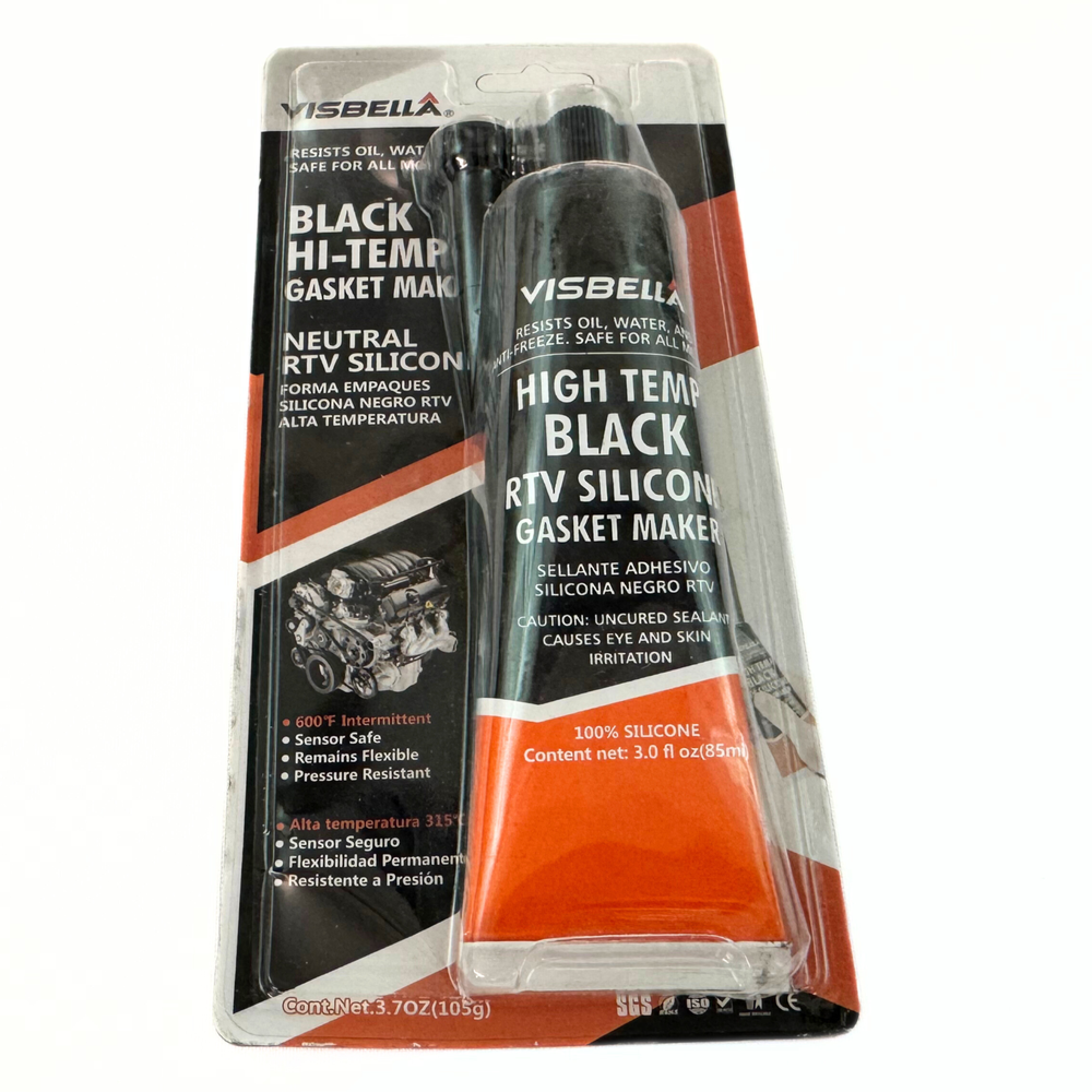 RTV Silicone High Temp Black Instant Gasket Maker 85ML Tube