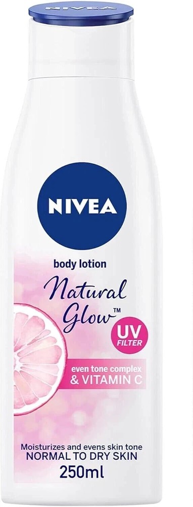 Nivea Natural Glow Body Lotion 250g with Free Worldwide Shipping
