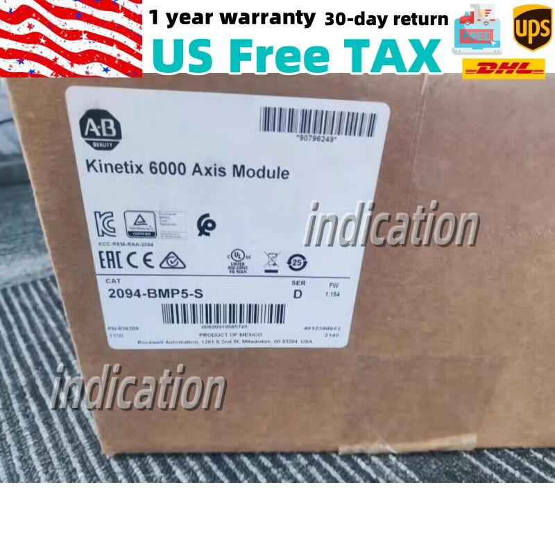 NEW Allen-Bradley 2094-BMP5-S Kinetix 6000 Axis Module 400/460V US Free Tax