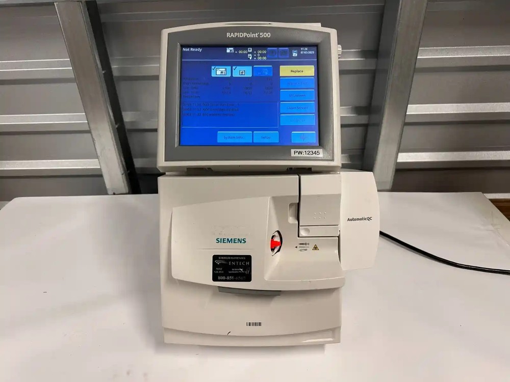Siemens RAPIDPoint 500 Blood Gas Analyzer System - SN: 36064