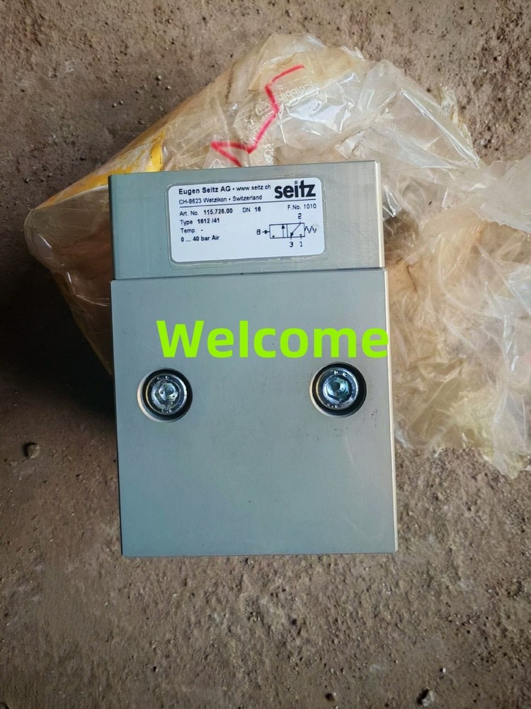 New WARTSILA 115.726.00 Solenoid Valve Fast shipping FedEx or DHL *z