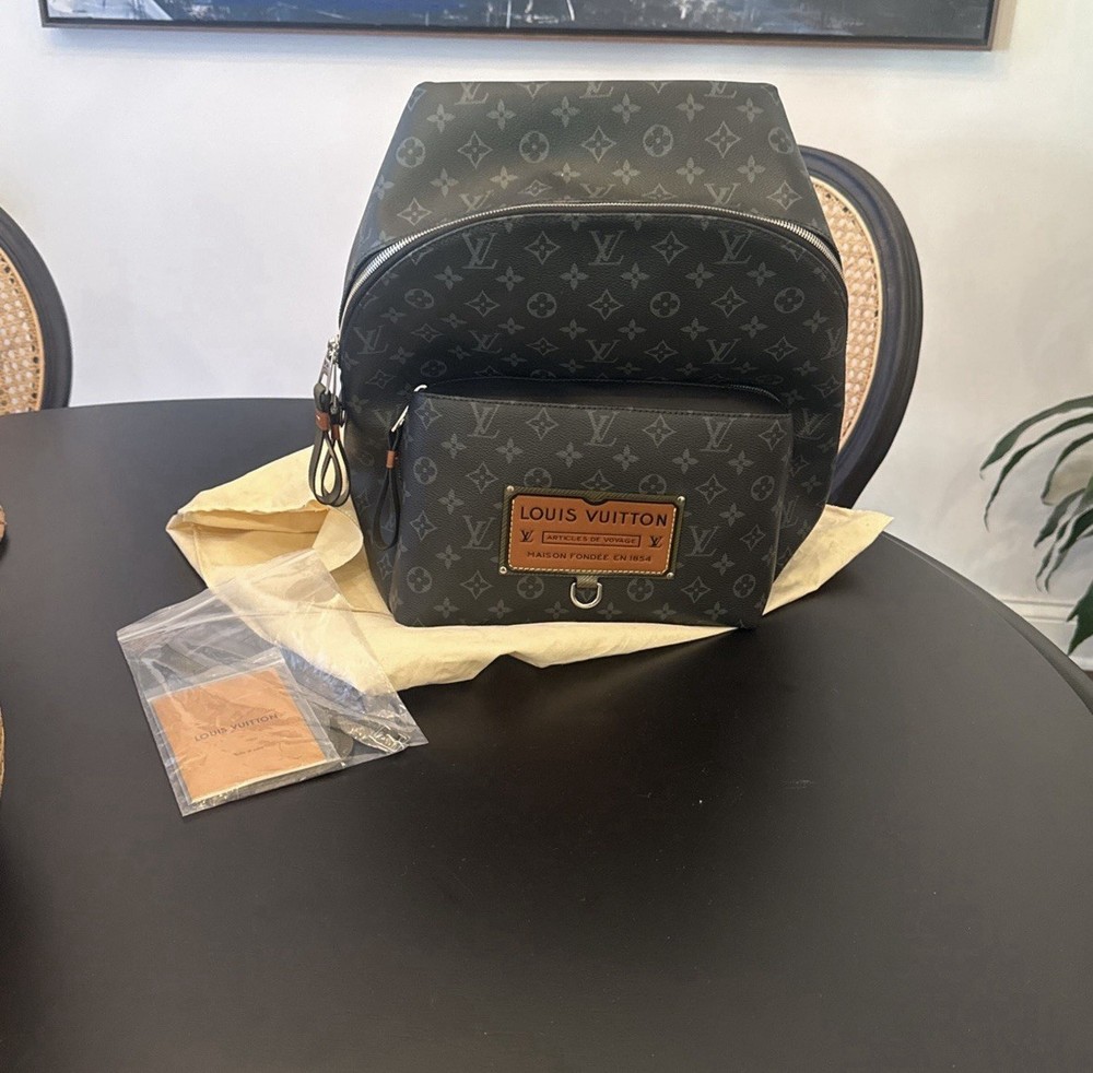 Louis Vuitton Monogram Eclipse Discovery Backpack PM Shoulder Bag