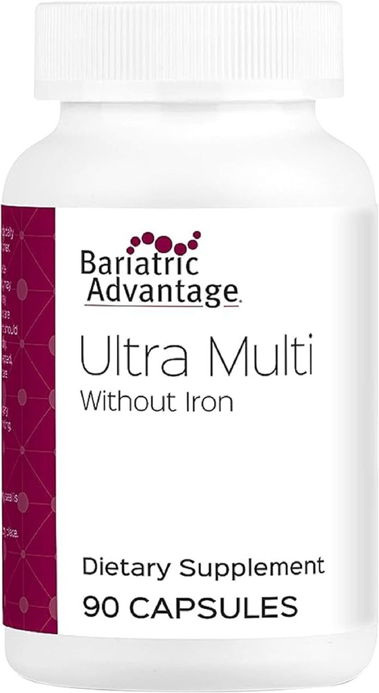 Bariatric Advantage Ultra Multi with Iron High Potency Daily Multivitamin for