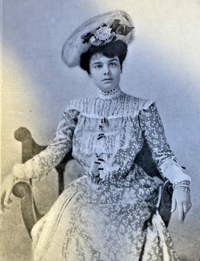 1902 Vintage Magazine Illustration Helen Hay Daughter of John Hay