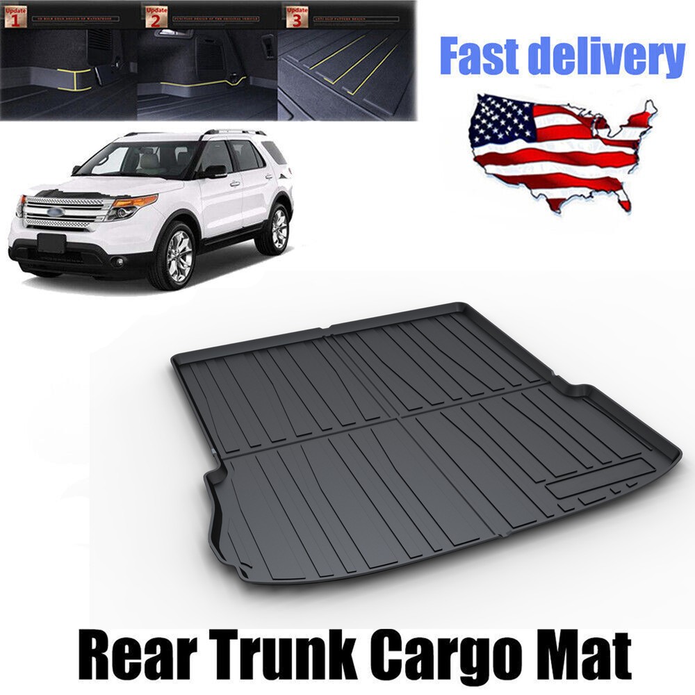 2011-2019 Ford Explorer All-Weather Cargo & Trunk Liner Floor Mats