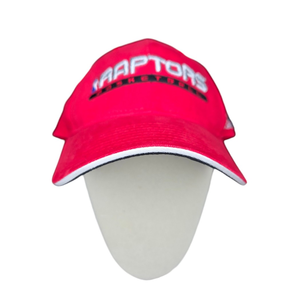 ADIDAS Toronto Raptors BASKETBALL NBA OFFICIAL HAT, RED, SNAPBACK, ONE SIZE