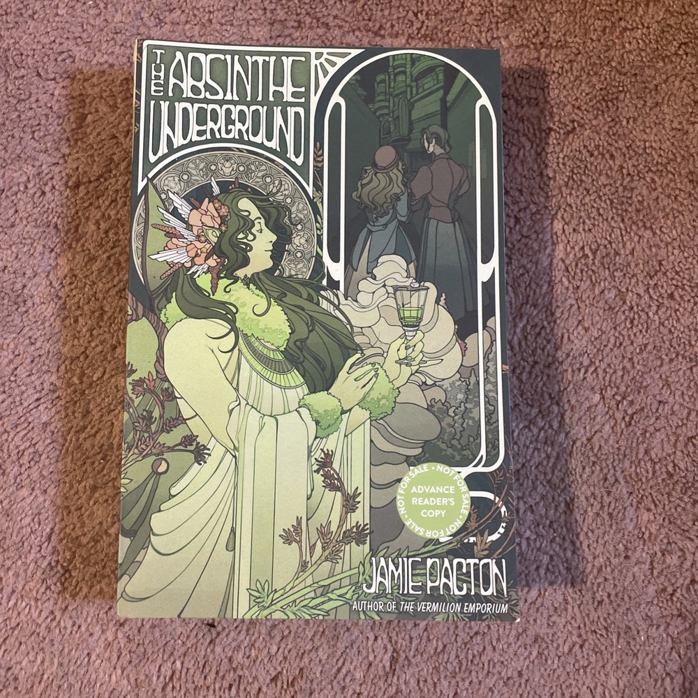 The Absinthe Underground Pacton, Jamie PB New ARC Advanced Readers Copy Great-image