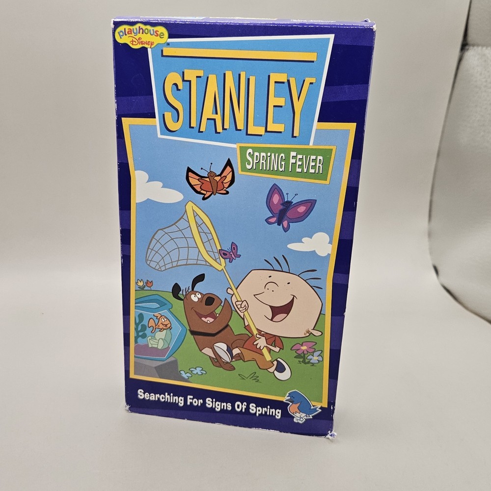 CIB - Stanley: Spring Fever (VHS, 2003, Disney) Playhouse Disney Slipcase