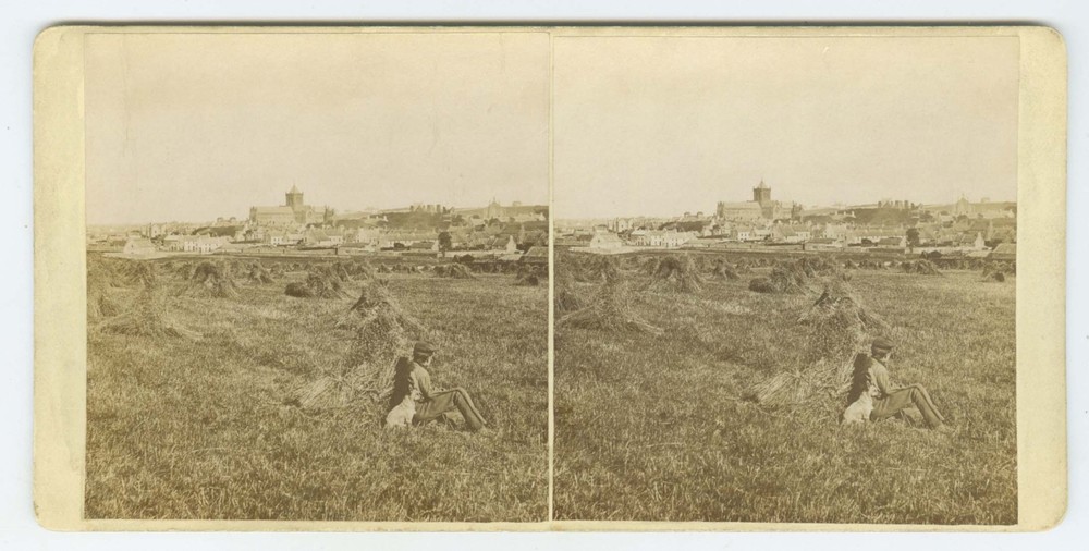 G2036~ SCOTLAND – Kirkwall, Orkney c1870s Stereoview G.W. Wilson
