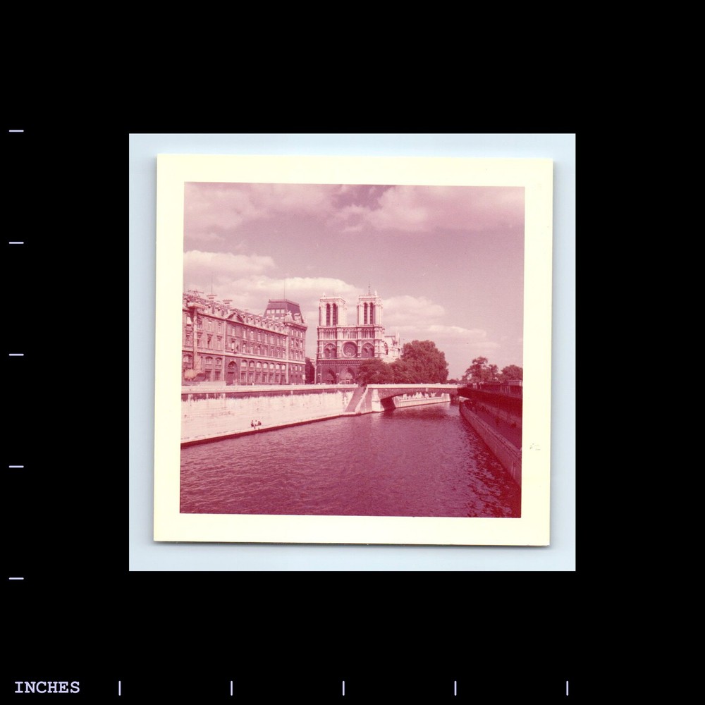 Square Color Photo NOTRE DAME DE PARIS FRANCE