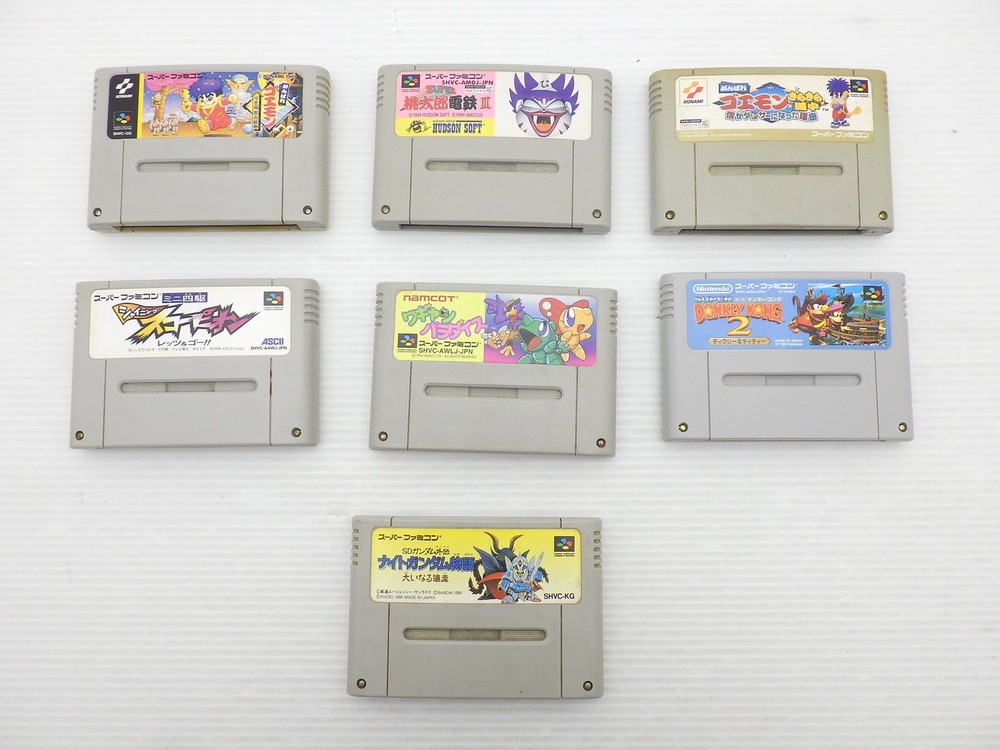 Nintendo SuperFamicom/SNES Game Lot Super Famicom/SNES JP GAME. 9000025523714