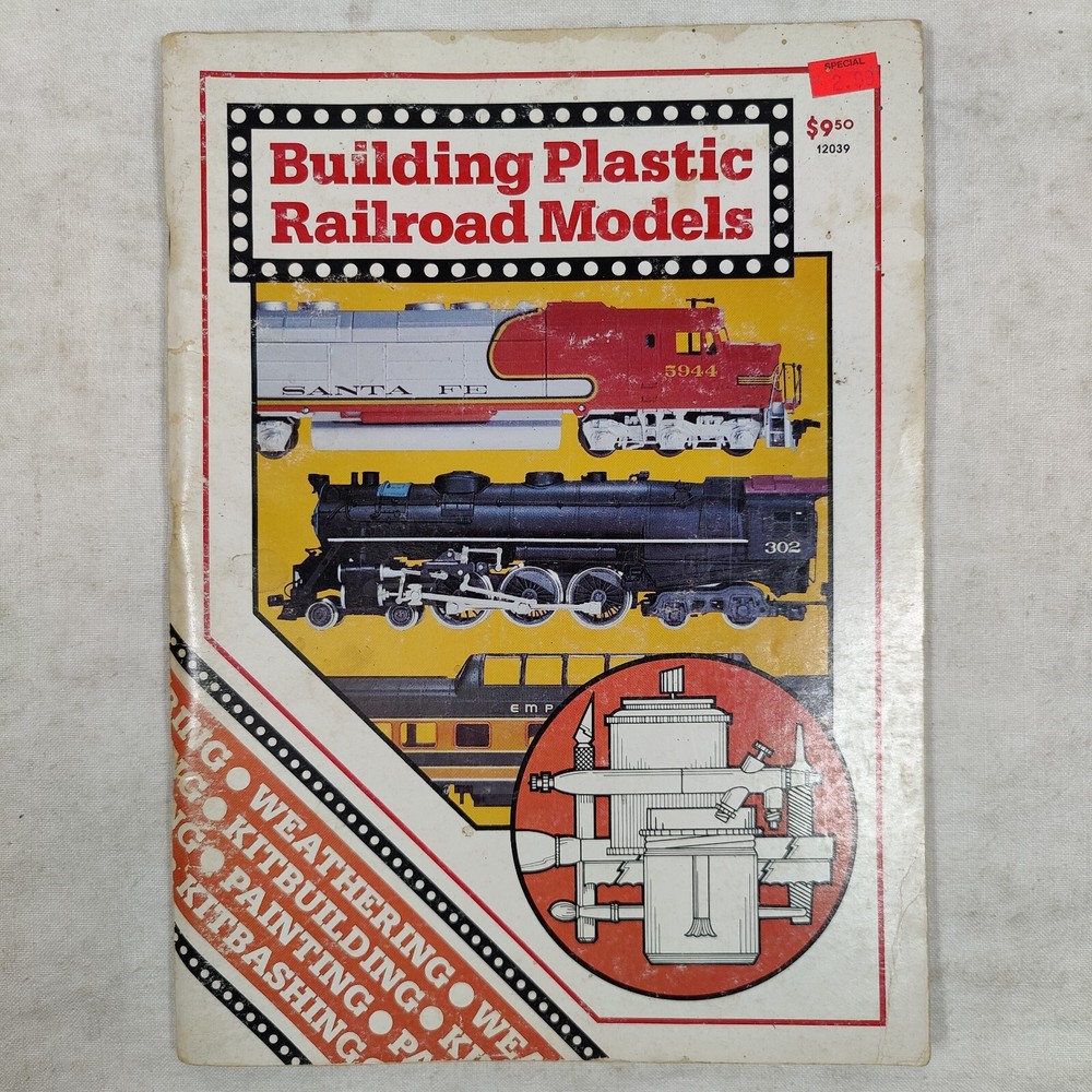 Building Plastic Railroad Models By Kalmbach Rare 1979 Vintage