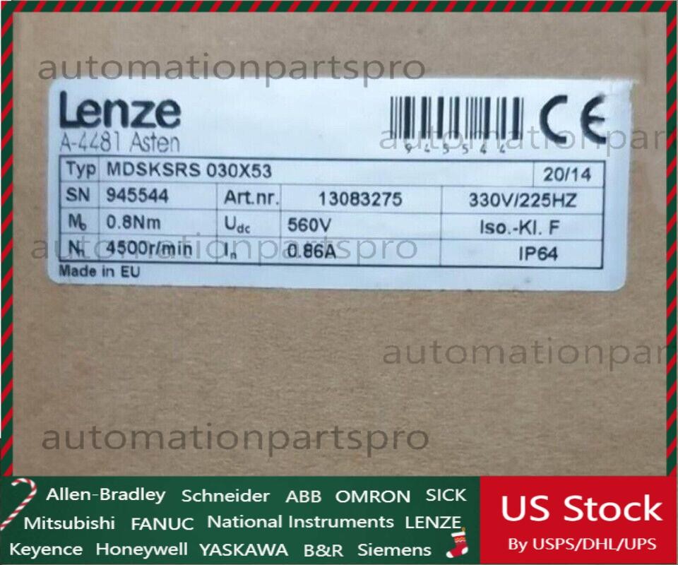 MDSKSRS030X53 NEW Lenze MDSKSRS030X53 Servo Motor