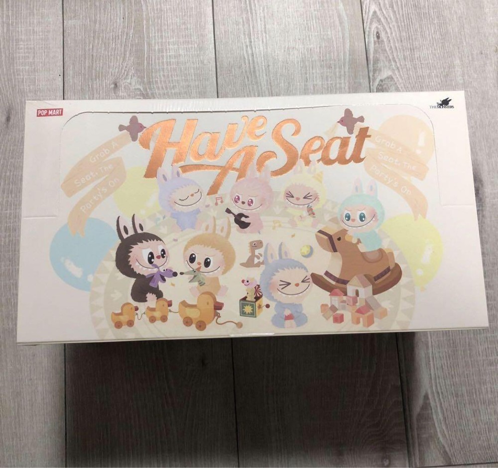 Pop Mart The Monsters Have a Seat Vinyl Plush Blind Box Factory Sealed Rare Cute