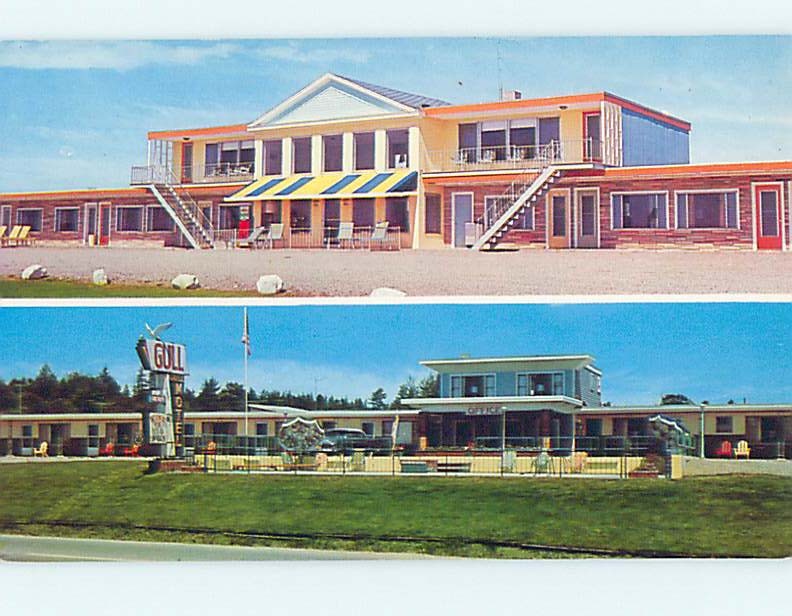 Unused Pre-1980 MOTEL SCENE Belfast Maine ME : make an offer HJ9771